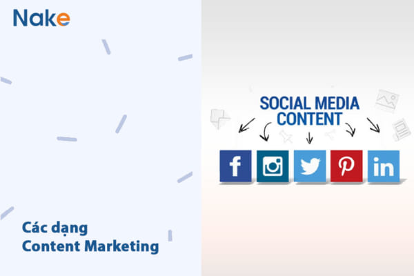 Content Marketing dạng Social media